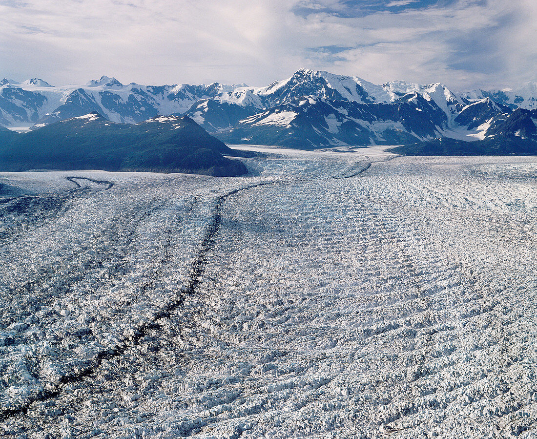 Chugach mountain range. Alaska. USA