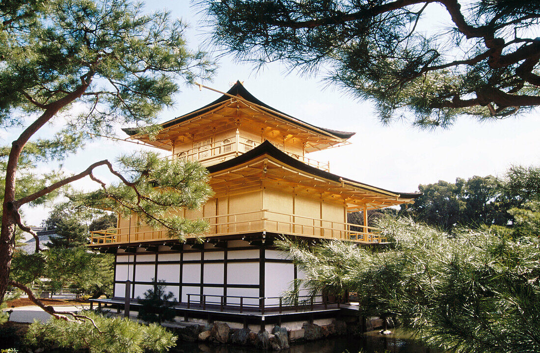 Kinkaku-Ji (Golden Pavilion). Kyoto. Japan