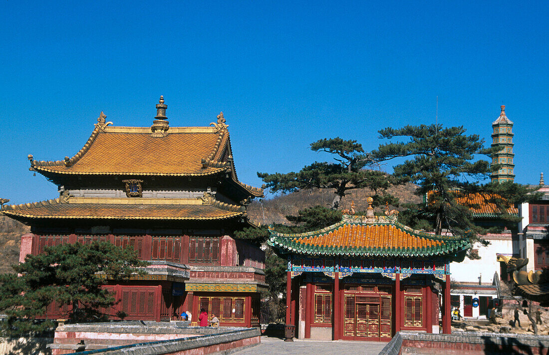 Xumifoshou Zhi Miao (Temple of Happiness and Longevity). Chendge. Hebei province. China