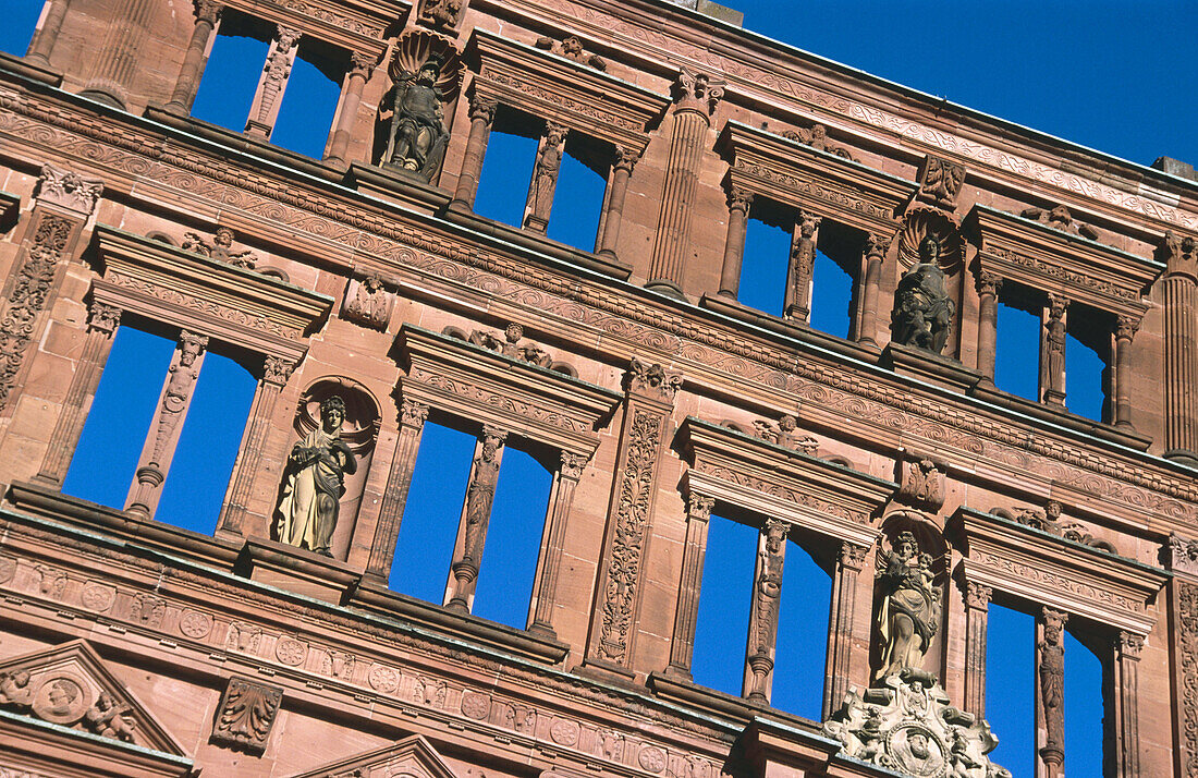 Heidelberg Castle. Baden-Württenberg. Germany