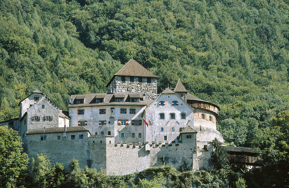Castle (Residence of the Prince). Vaduz. Liechtenstein