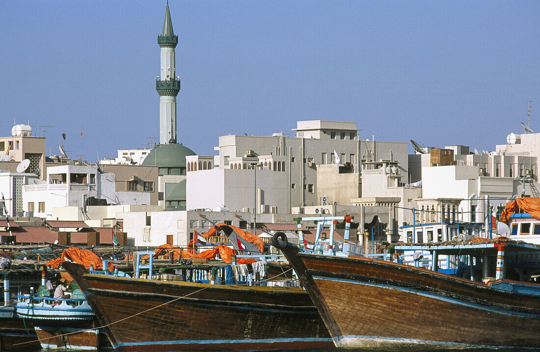 Dubai Creek & Ships. Dubai. United Arab Emirates