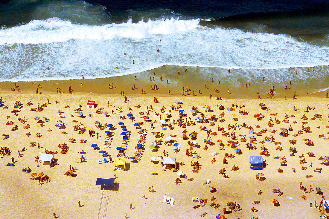 Copacabana beach. Rio de Janeiro. Brazil.