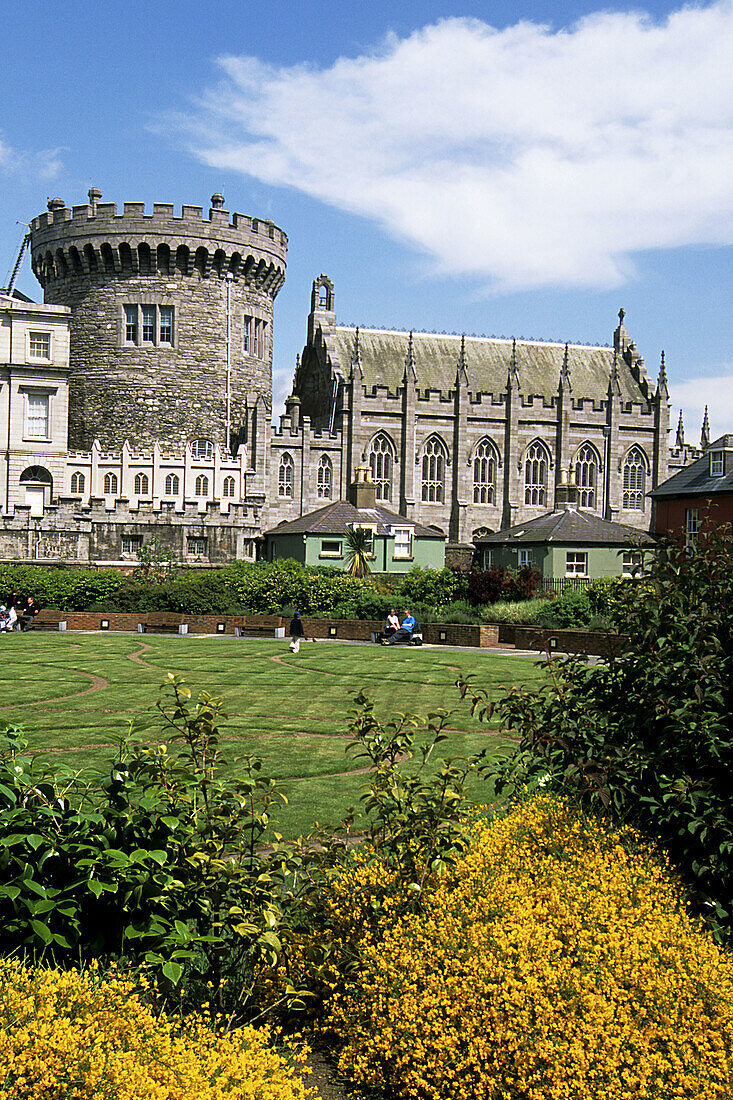 Castle. Dublin. Ireland.