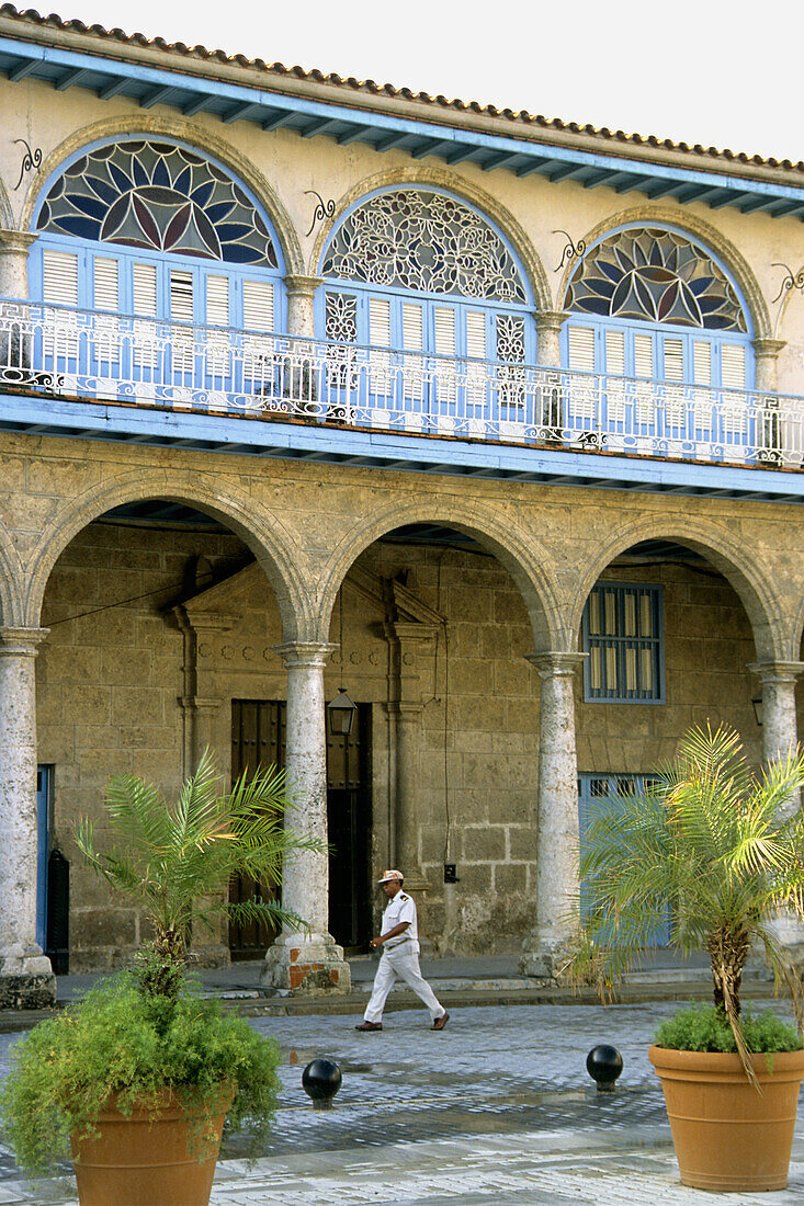 Casa de los Condes de Jaruco, colonial architecture. Havana. Cuba.