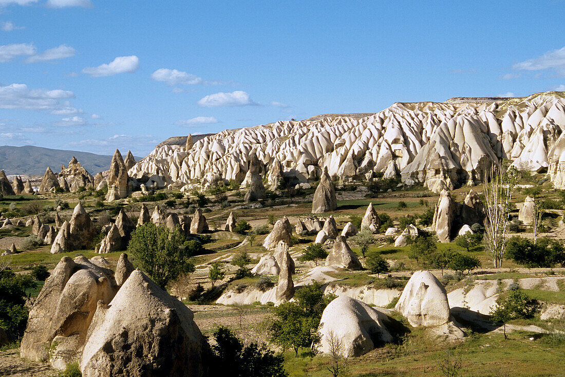 Scenery near Göreme. Cappadocia. Turkey.