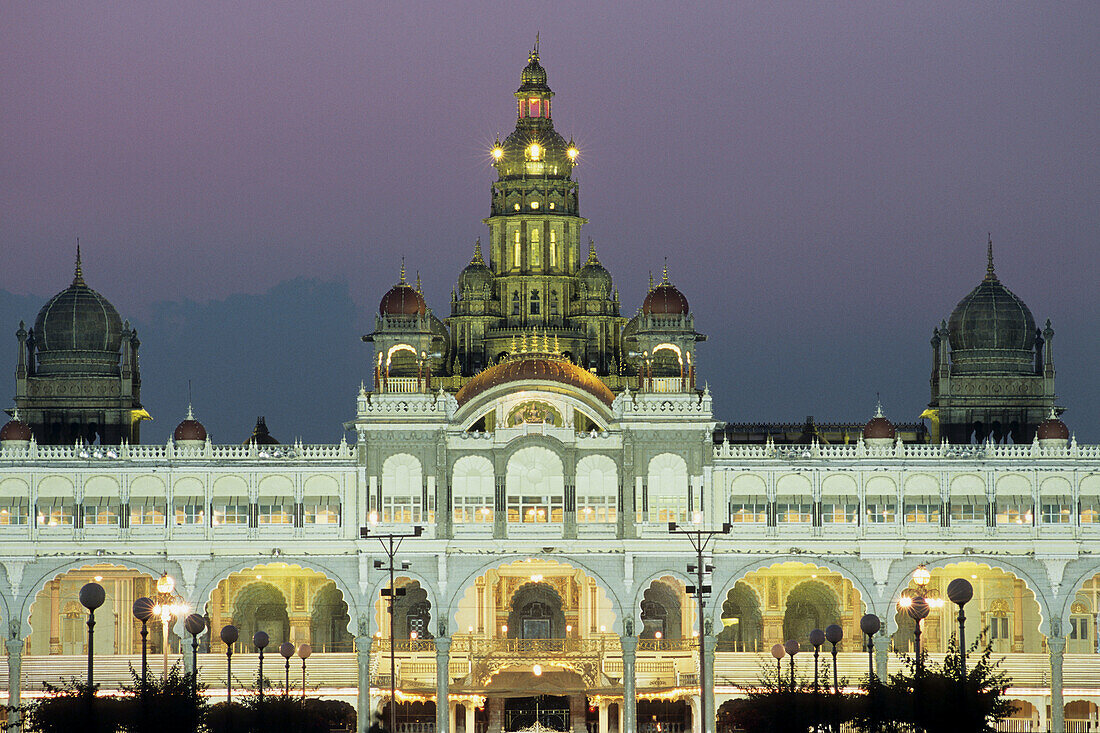 Maharajas Palace. Mysore. Karnataka. India.