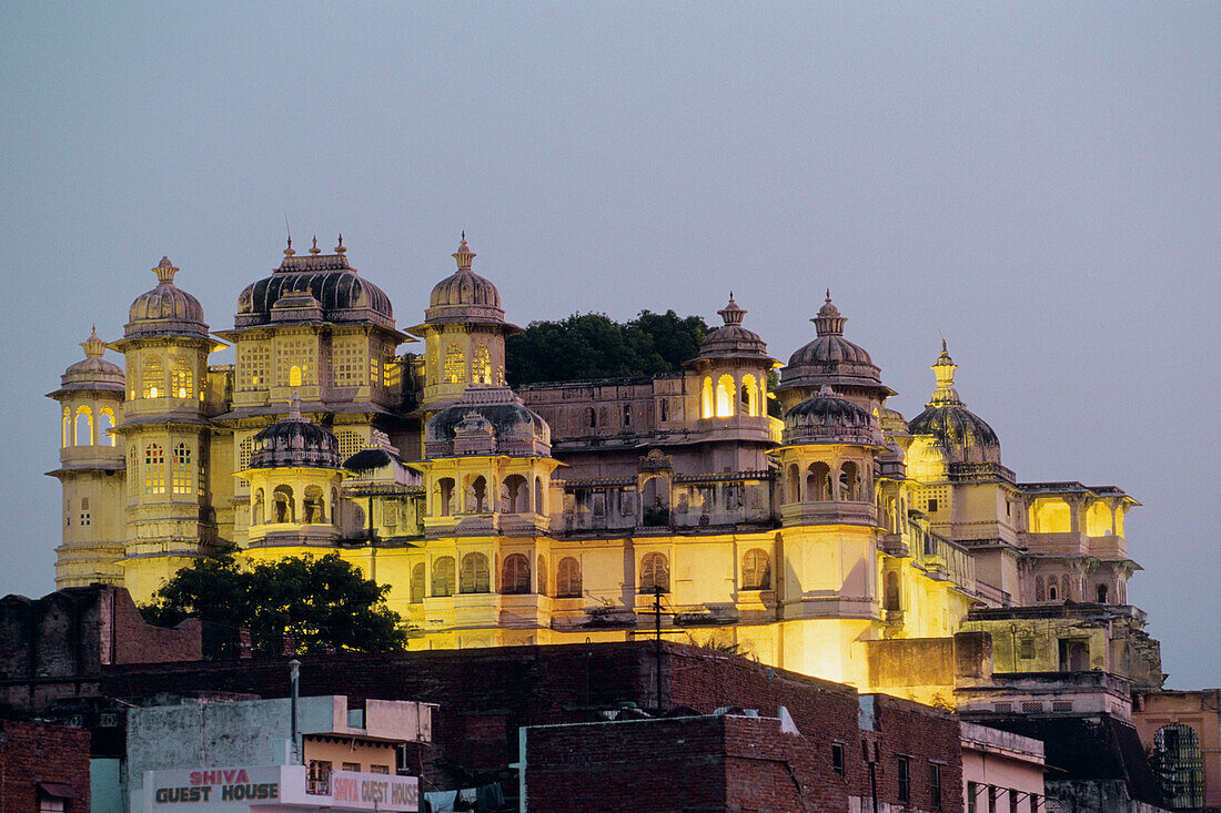 City Palace. Udaipur. Rajasthan. India.