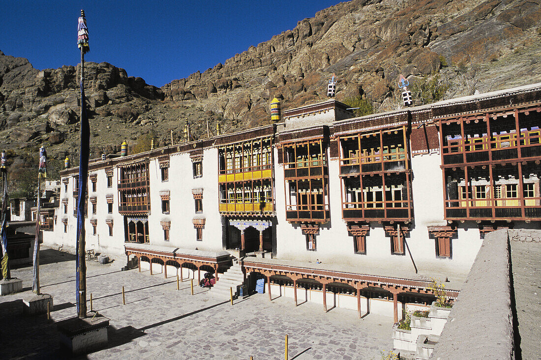 Hemis Gompa tibetan Buddhist monastery. Ladakh. Jammu & Kashmir. India.
