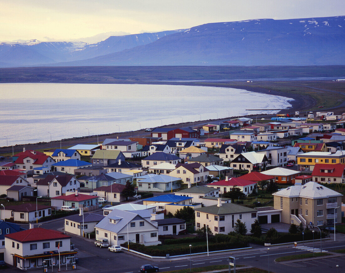 Saudárkrókur, Small seaside town on the Artic Circle, Iceland.