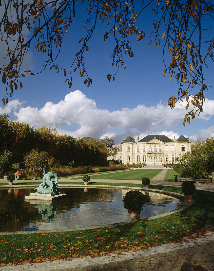 Musee Rodin. Hotel Biron (built in 1728). Varenne. Paris. France