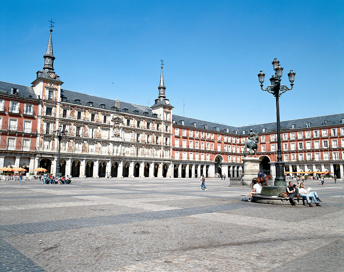 Plaza Mayor. Madrid. Spain