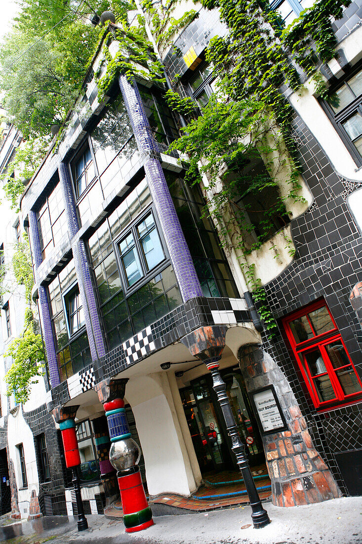 Art House Vienna from Friedensreich Hundertwasser, KunstHausWien, Vienna, Austria