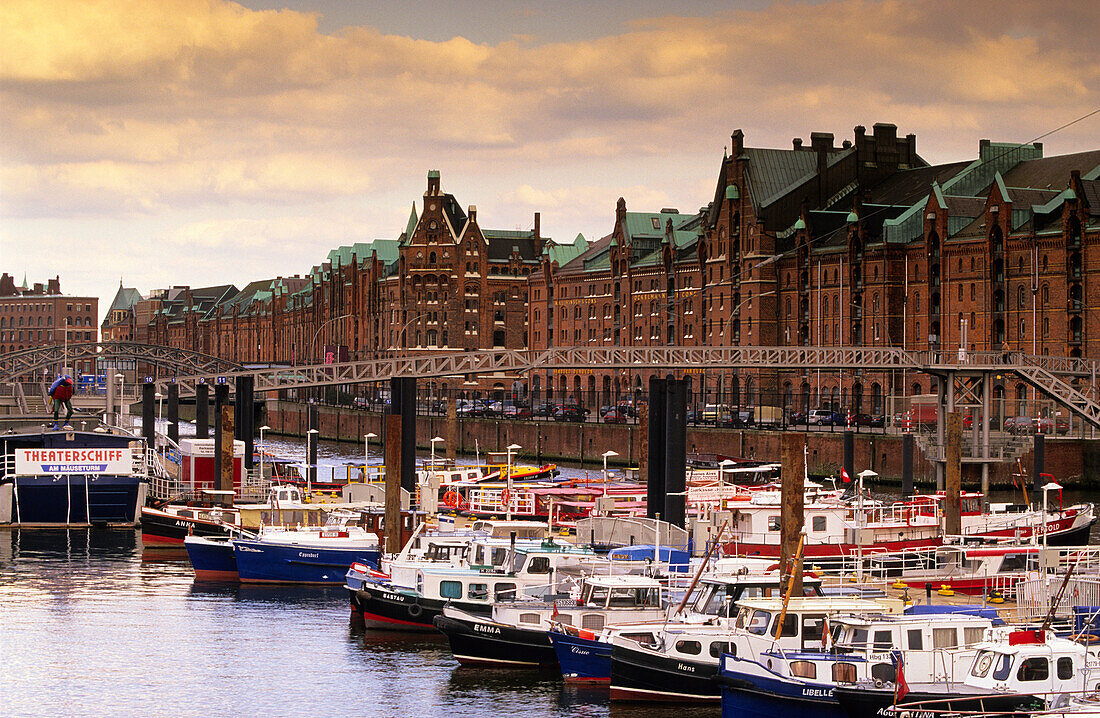 Europa, Deutschland, Hamburg, Speicherstadt