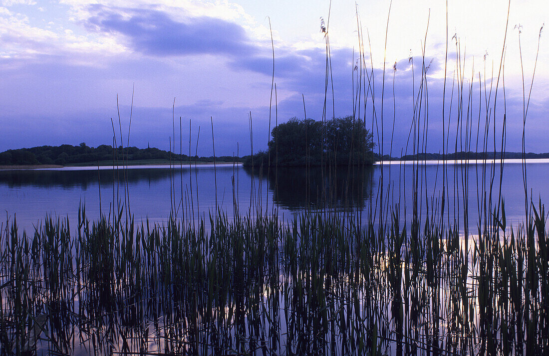 Small Ploen lake, Plon, Schleswig-Holstein, Germany