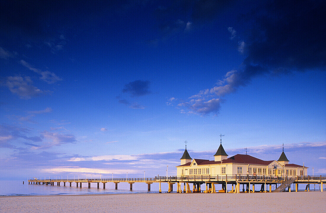 Pier Ahlbeck, Usedom Island, Mecklenburg-Western Pomerania, Germany