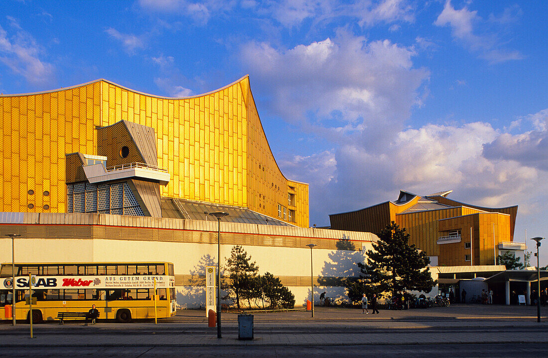 Europe, Germany, Berlin, view of the Berliner Philharmonie