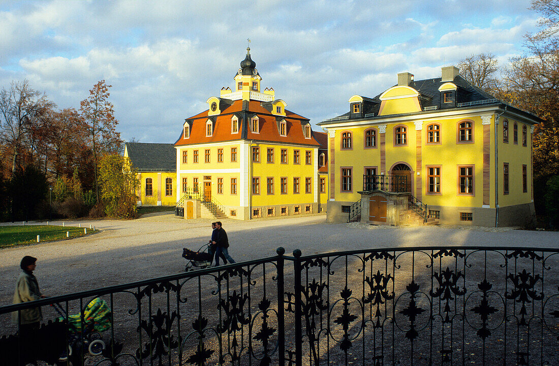 Europa, Deutschland, Thüringen, Schloss Belvedere bei Weimar