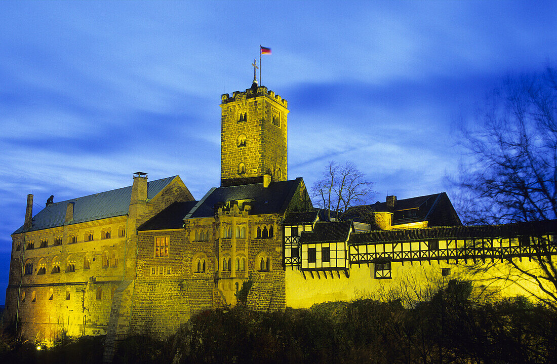 Wartburg castle, Eisenach, Thuringia, Germany