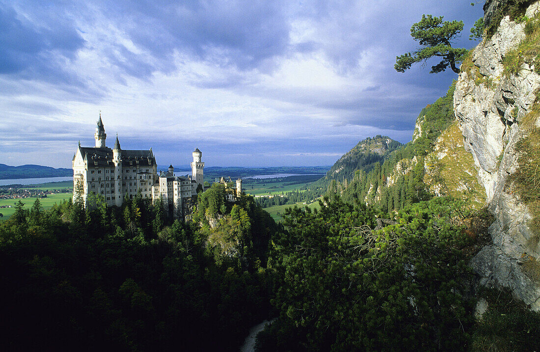 Neuschwanstein Castle, Schwangau, Allgaeu, Bavaria, Germany