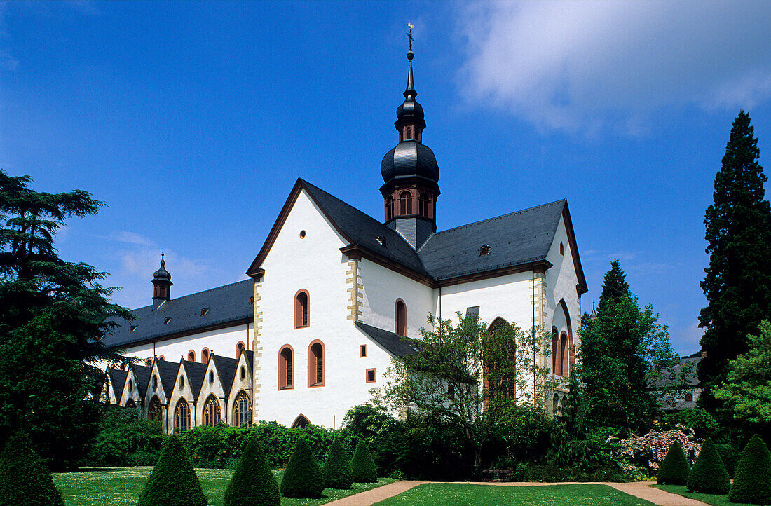 Europe, Germany, Hesse, Eltville am Rhein, Eberbach Abbey
