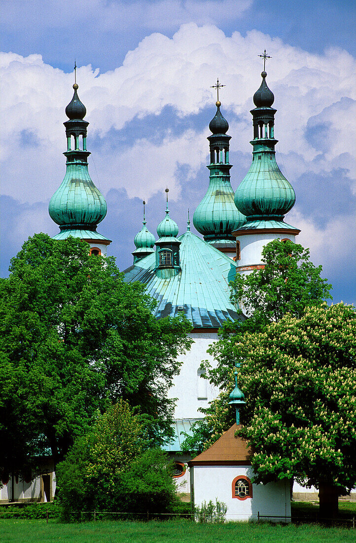 Europe, Germany, Bavaria, Waldsassen, Dreifaltigkeitskirche Kappl