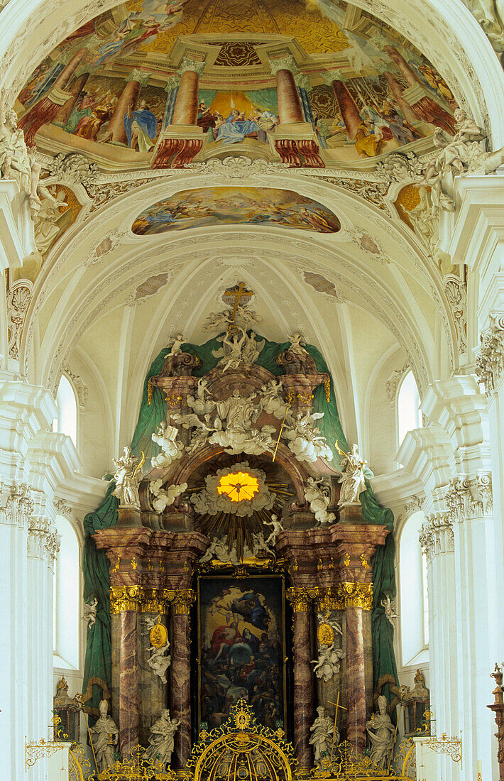Europe, Germany, Baden-Württemberg, Weingarten, Weingarten Abbey, St. Martin's Abbey
