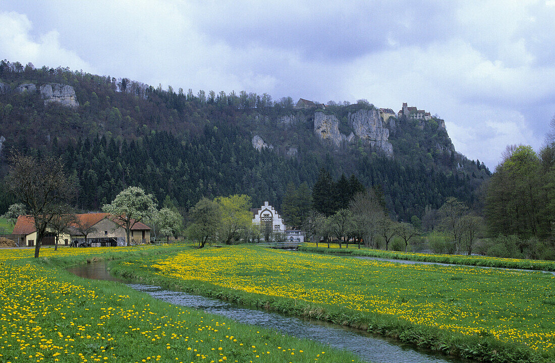 Schloss Werenwag, Beuron, Baden-Württemberg, Deutschland