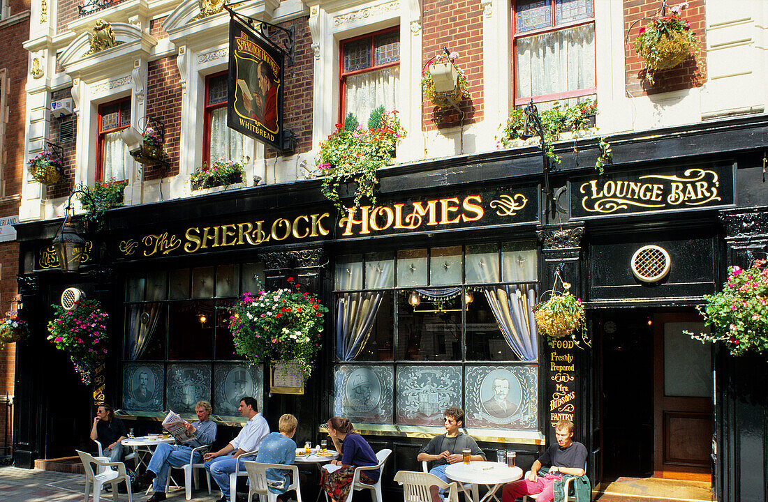 Europa, Grossbritanien, England, London, Sherlock Holmes Pub in der Northcumberland Street