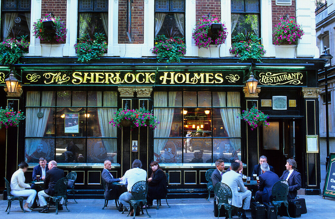 Europa, Grossbritanien, England, London, Sherlock Holmes Pub in der Northcumberland Street