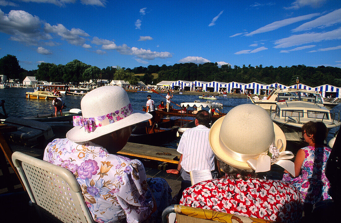 Europa, England,  Oxfordshire, Henley-on-Thames, Henley Royal Regatta