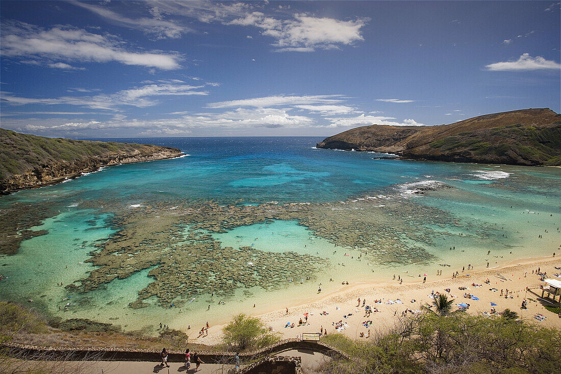 Oct. 2007. USA, Hawaii State. Oahu Island. Honolulu City. Hanauma Bay