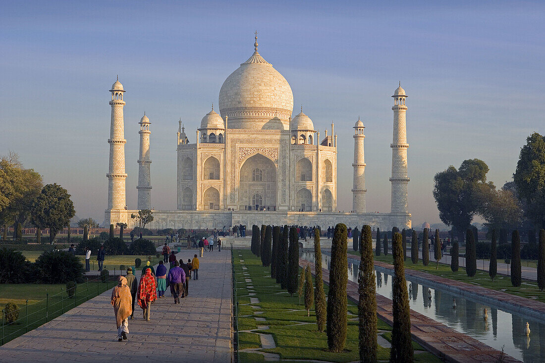 India, Uttar Pradesh, Agra City, The Taj Mahal