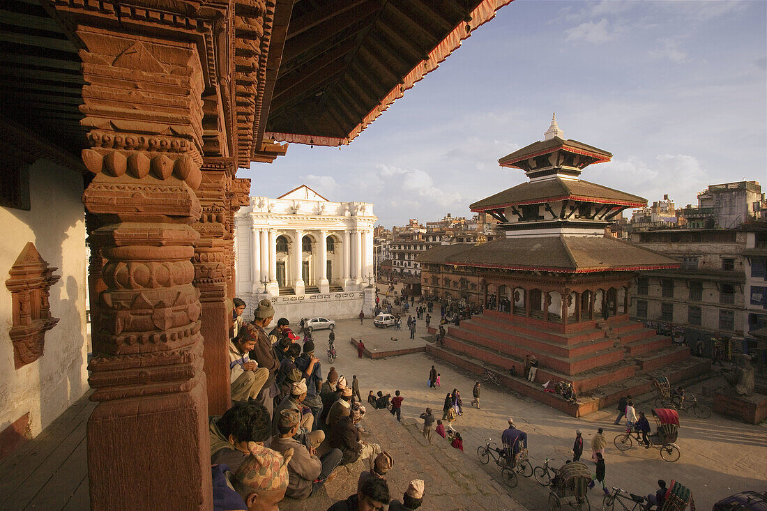 Katmandu City, Durbar Square. Nepal.