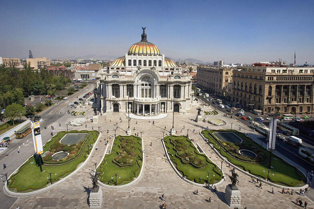 Mexico City. Bellas Artes Palace. Mexico