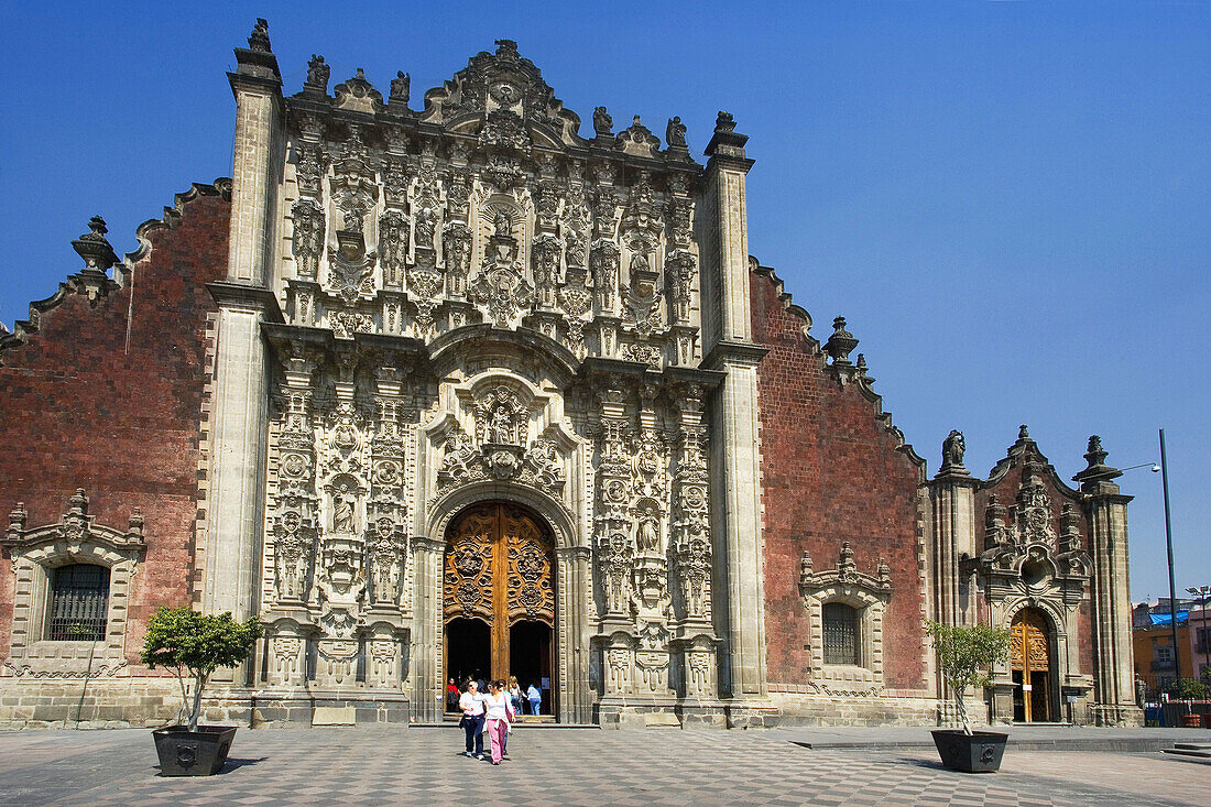 Mexico City. Metropolitan Cathedral. The Sagrario. Mexico