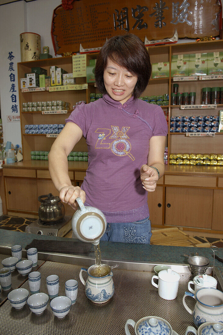 Taiwan oolong tea. Taiwan. Republic of China