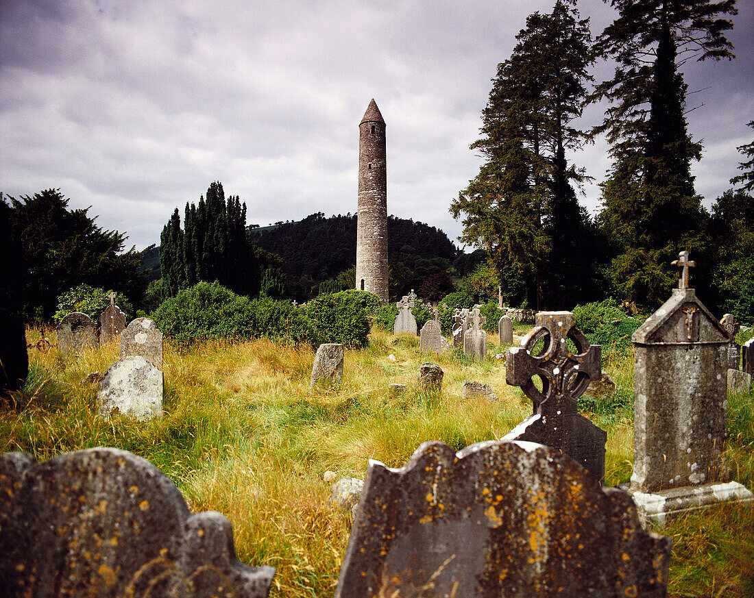 Round tower, Glendalough. Co. Wicklow, Ireland