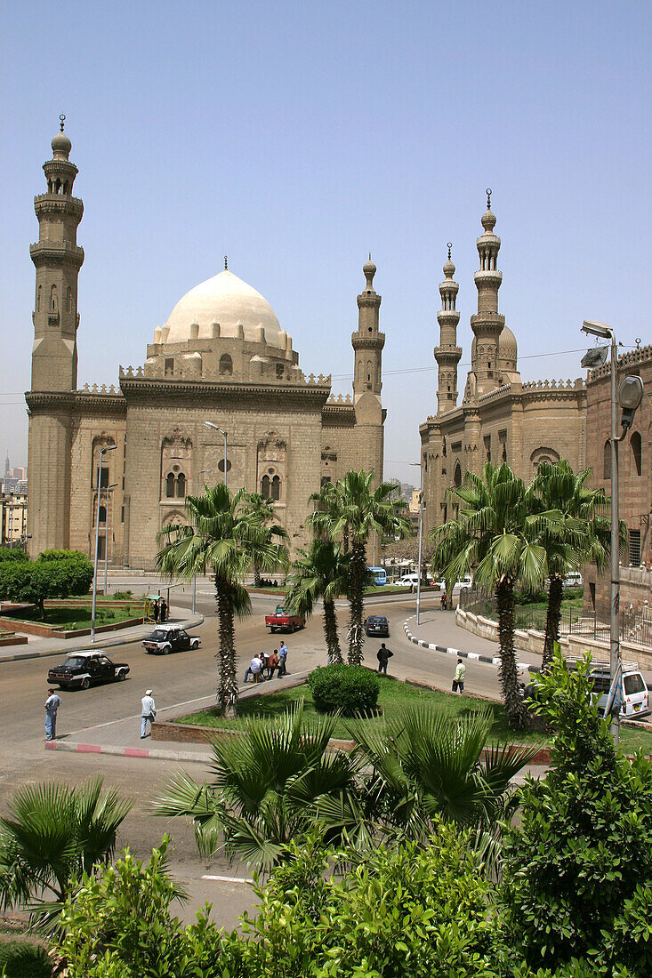 Sultan Hassan mosque, El Rifai mosque, Cairo, Egypt