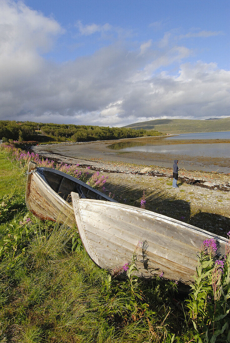 Near Honningsvag (Nordkapp). Norway.