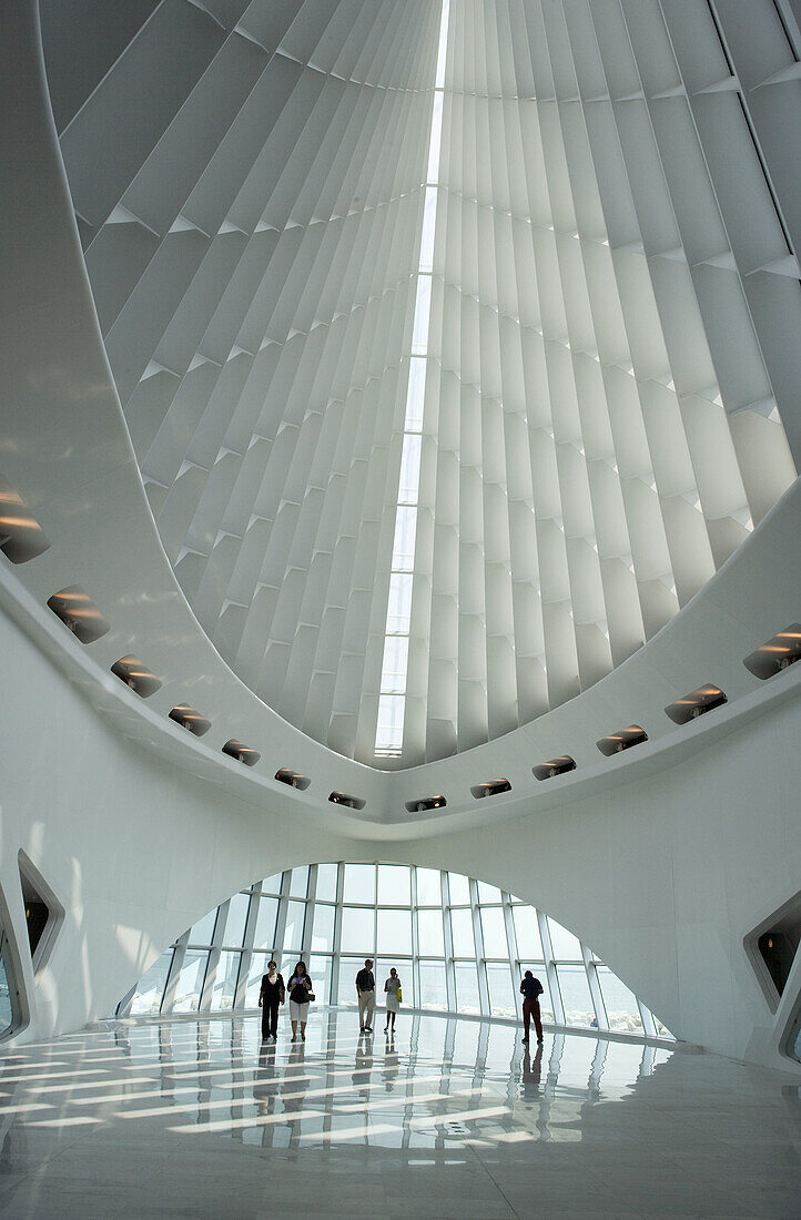 Quadracci Pavilion, Art Museum, Milwaukee, Wisconsin, USA