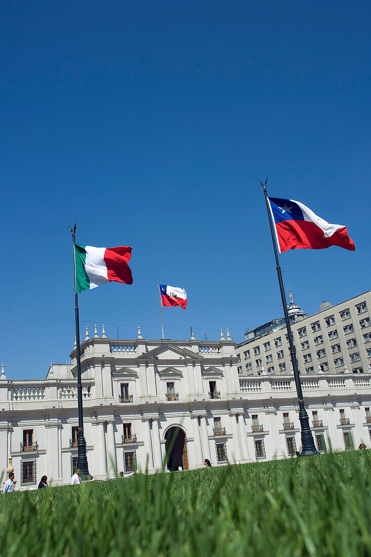 PALACIO DE LA MONEDA PLAZA DE LA CONSTITUCION, SANTIAGO, CHILE