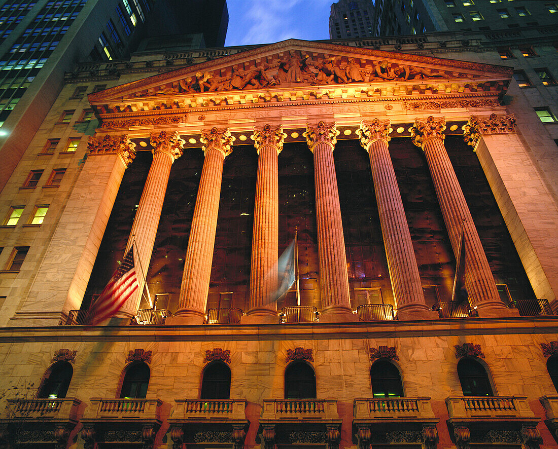 Stock Exchange, NYC, USA