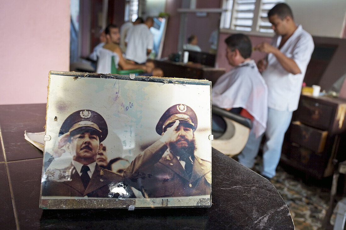 Hair dresser, Baracoa. Guantánamo province. Cuba.