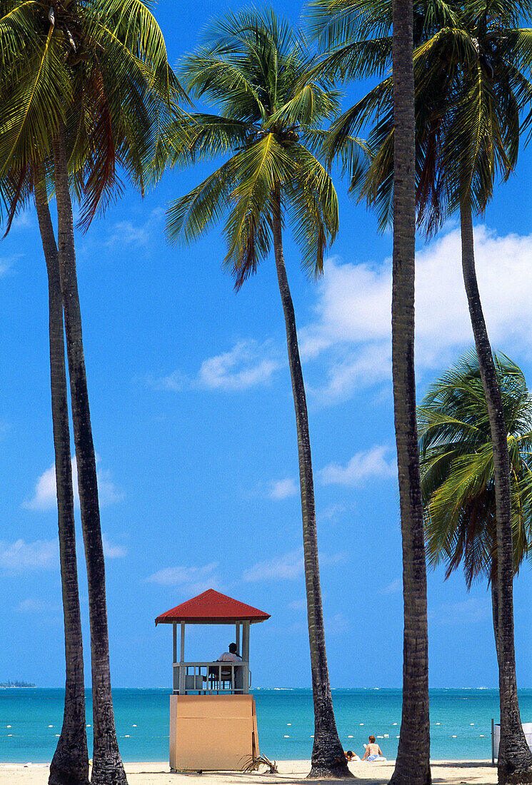 Luquillo beach. Puerto Rico. West Indies. Caribbean