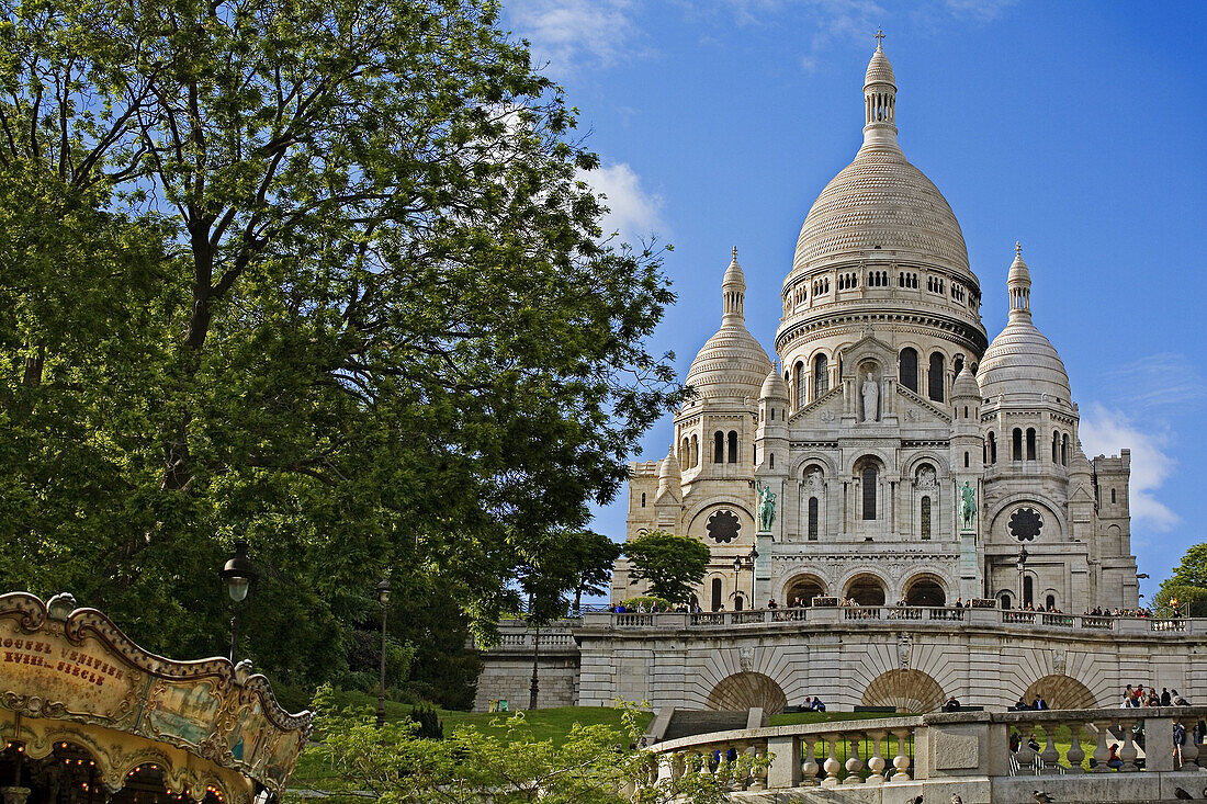 Basilica of Sacré Coeur. Paris. France