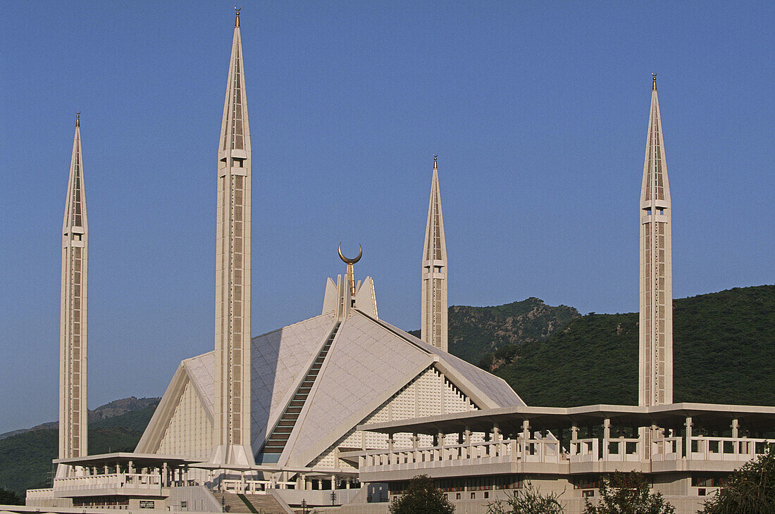 Pakistan, Punjab Region, Islamabad, Shah Faisal Mosque