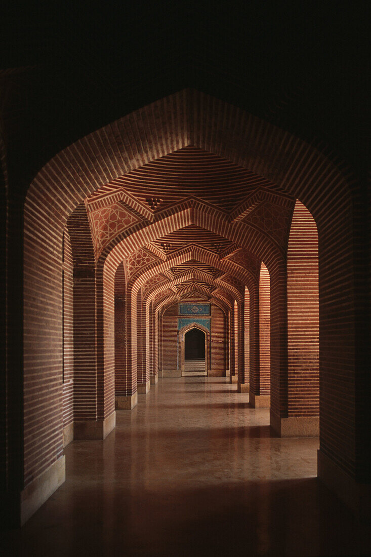 Pakistan, Sind Region, Thatta, Shah Jahan Mosque