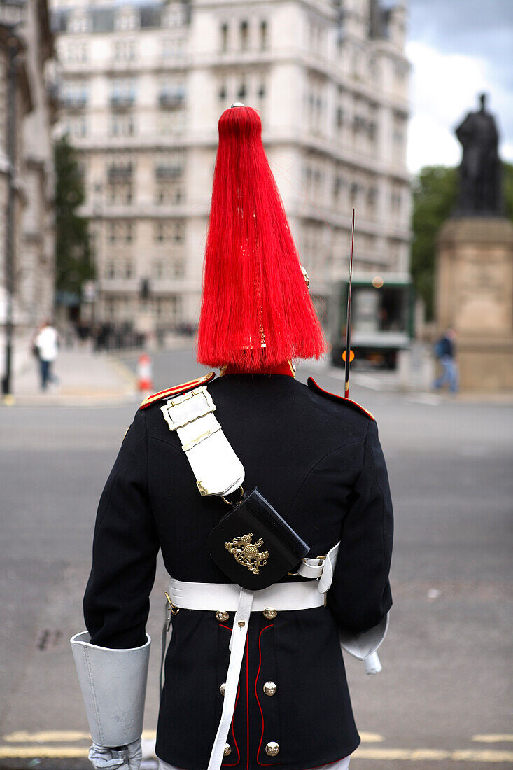 Royal Guard, Whitehall, London, England, Großbritannien