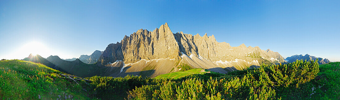 Karwendelpanorama, Tirol, Österreich